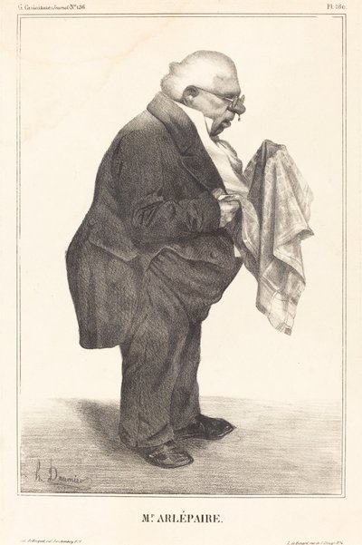 Harlé padre de Honoré Daumier