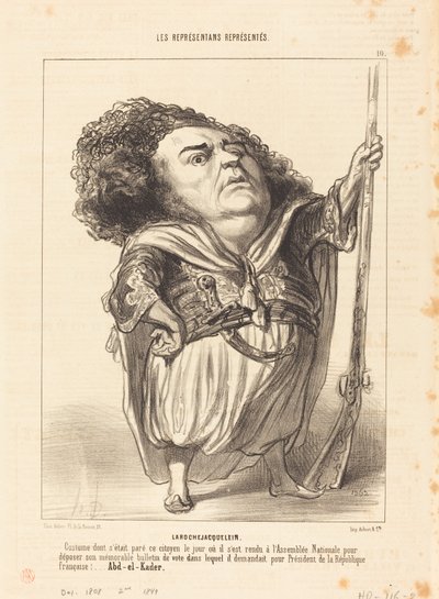 Henri de Larochejacquelein de Honoré Daumier