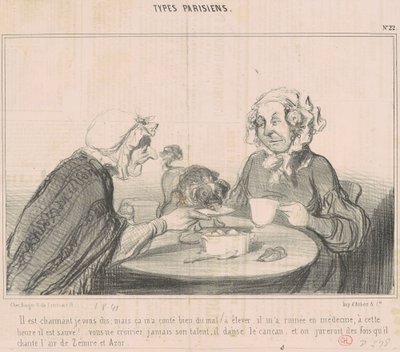 Es encantador, te digo ... de Honoré Daumier