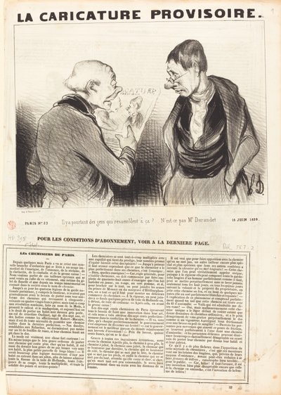 ¡Sin embargo, hay gente que se parece a eso! de Honoré Daumier