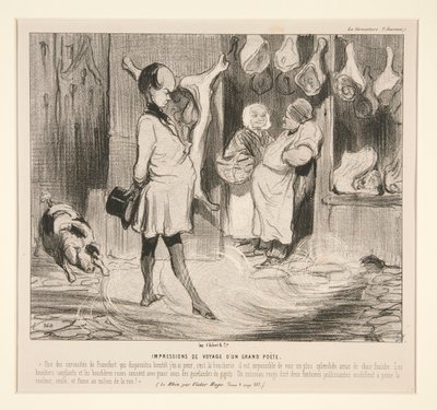 Impresiones de viaje de de Honoré Daumier