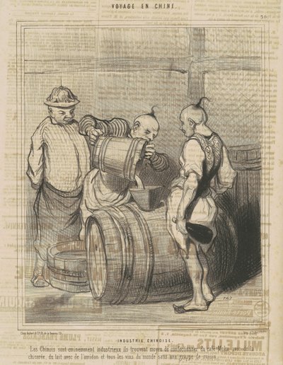Industria china de Honoré Daumier