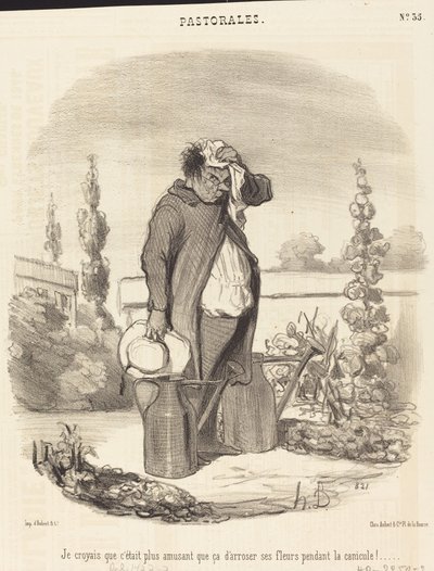 Yo creía que era más divertido que eso... de Honoré Daumier