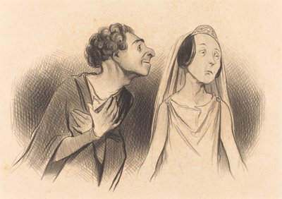 Me voy más enamorado que... nunca... de Honoré Daumier