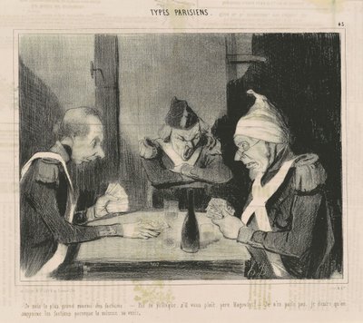 Soy el mayor enemigo de las facciones de Honoré Daumier