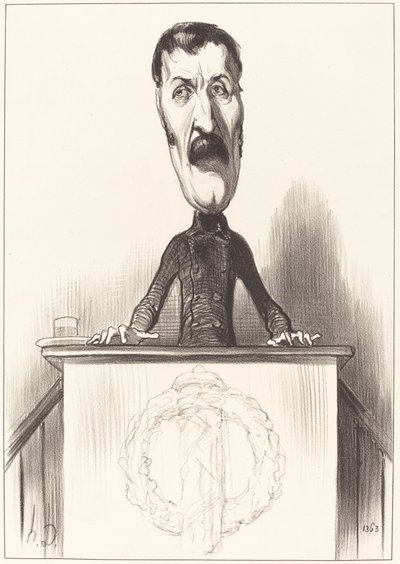 Jules Bastide de Honoré Daumier