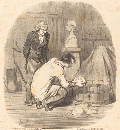 El artista - ¡Esto está terminado!... de Honoré Daumier
