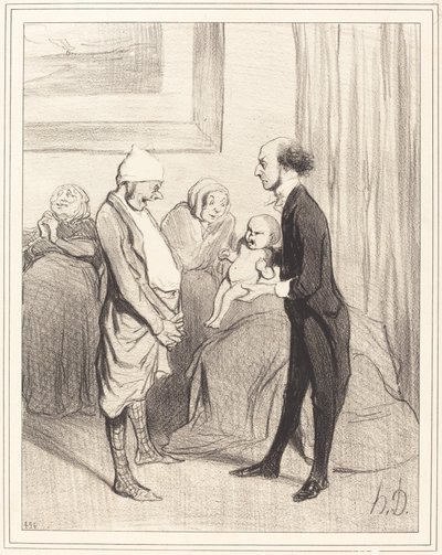 La entrada en la vida de Honoré Daumier