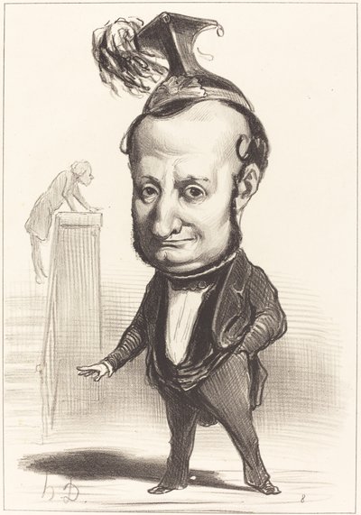 L.F. Raymond Wolowski de Honoré Daumier