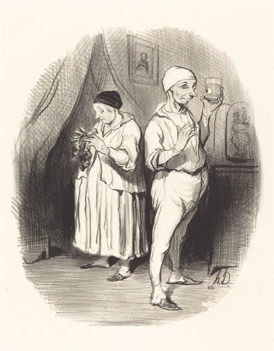 El ojo del maestro de Honoré Daumier