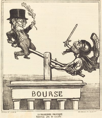 El columpio político de Honoré Daumier