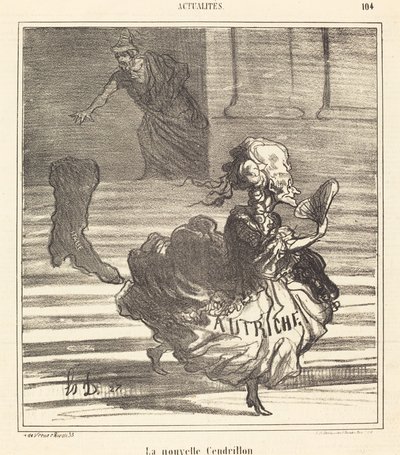 La nueva Cenicienta de Honoré Daumier