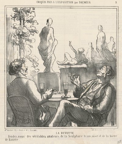 La cantina de Honoré Daumier