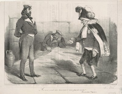¡La corte presta servicios y no fallos! de Honoré Daumier