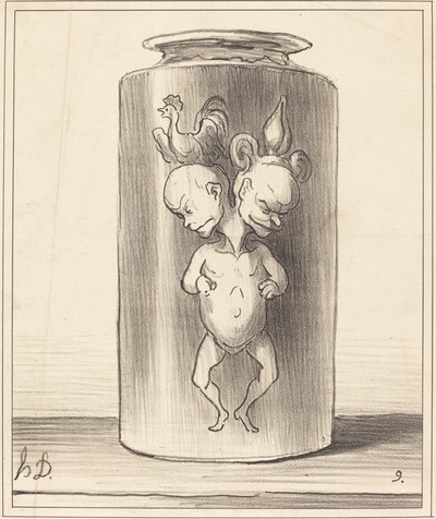 La fusión de Honoré Daumier