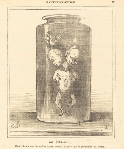 La fusión de Honoré Daumier