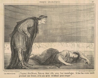 La princesa de Honoré Daumier