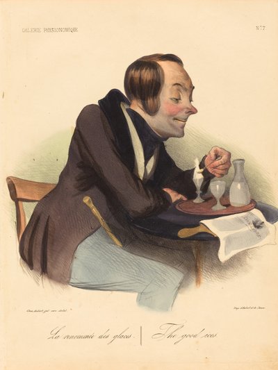 La fama de los hielos de Honoré Daumier