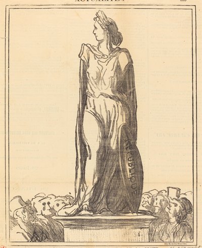 La república de Milo de Honoré Daumier
