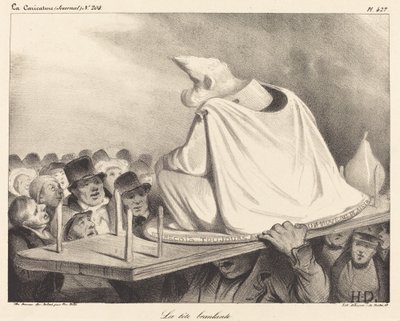 La cabeza tambaleante de Honoré Daumier