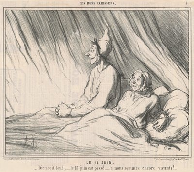 El 14 de junio de Honoré Daumier