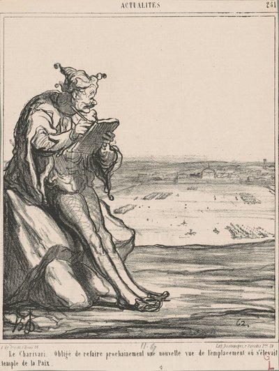 El Charivari, obligado a rehacer... una nueva vista de Honoré Daumier