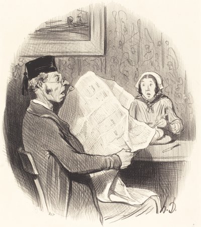 El formato cada vez más monstruoso de Honoré Daumier