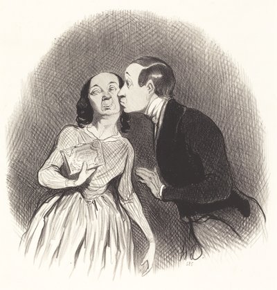 El día de Año Nuevo de Honoré Daumier