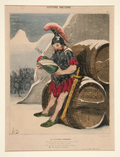 el paso de de Honoré Daumier