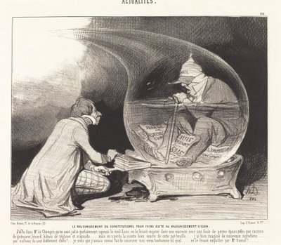 El Rejuvenecimiento del Constitucional de Honoré Daumier