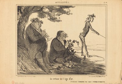 El regreso de la edad de oro de Honoré Daumier