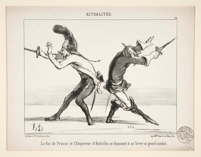 El Rey de Prusia y el de Honoré Daumier