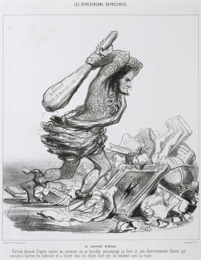 Le Sauvage Bineau de Honoré Daumier