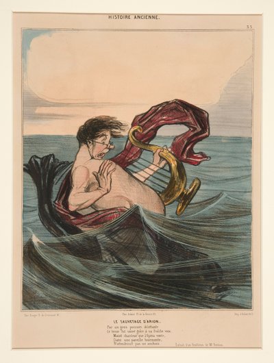 el rescate d de Honoré Daumier