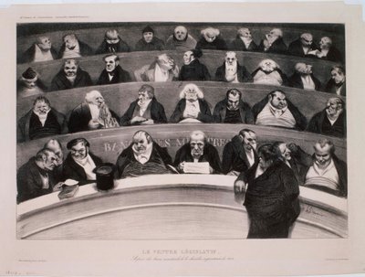 El vientre legislativo de Honoré Daumier