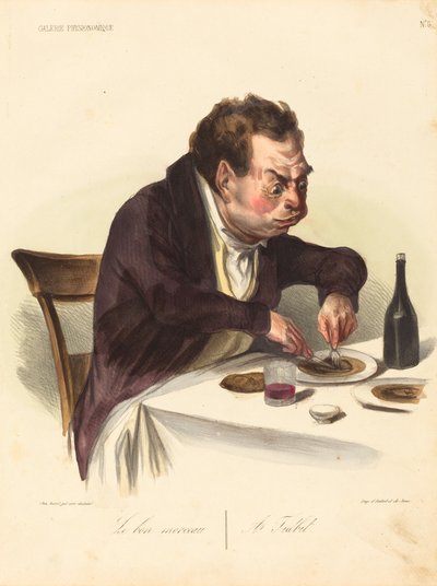 El buen trozo de Honoré Daumier