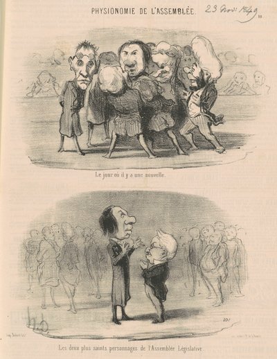 El día que hay una noticia de Honoré Daumier
