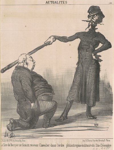 El señor de Berryer ... Caballero ... de Honoré Daumier