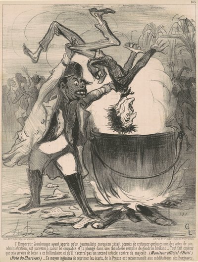 El emperador Soulouque de Honoré Daumier