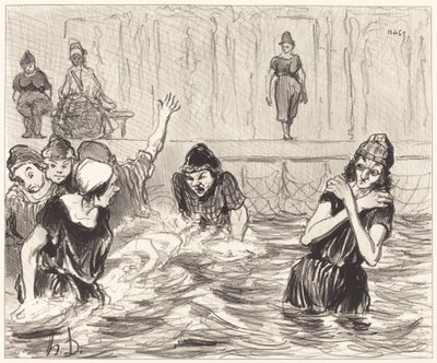 Las Barbotteuses de Honoré Daumier