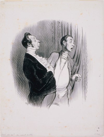 Los Buenos Días de la Vida- Un Nuevo Noble de Honoré Daumier