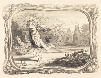 Los Curiosos Castigados de Honoré Daumier
