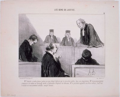Les Gens de Justice- M. L