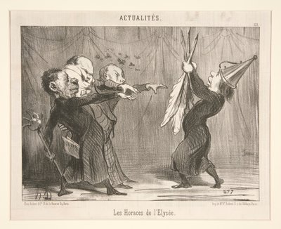 El Horacio de la de Honoré Daumier