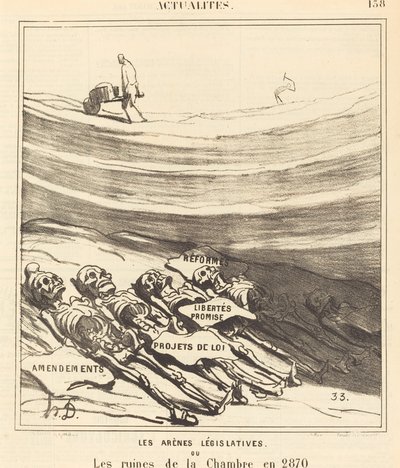 Las Arenas Legislativas de Honoré Daumier