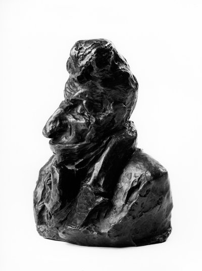 Las bustas cargadas de las “Celebridades del Justo Medio” (escultura) de Honoré Daumier