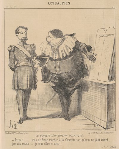 Los fricoteadores políticos de Honoré Daumier