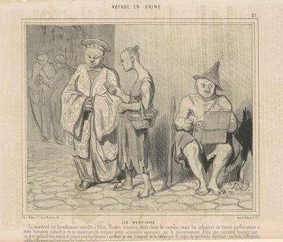 Los mendigos de Honoré Daumier