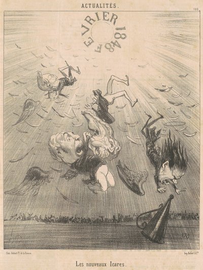 Los nuevos Ícaros de Honoré Daumier
