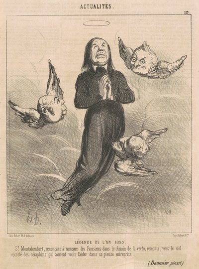 Leyenda del año 1850 de Honoré Daumier
